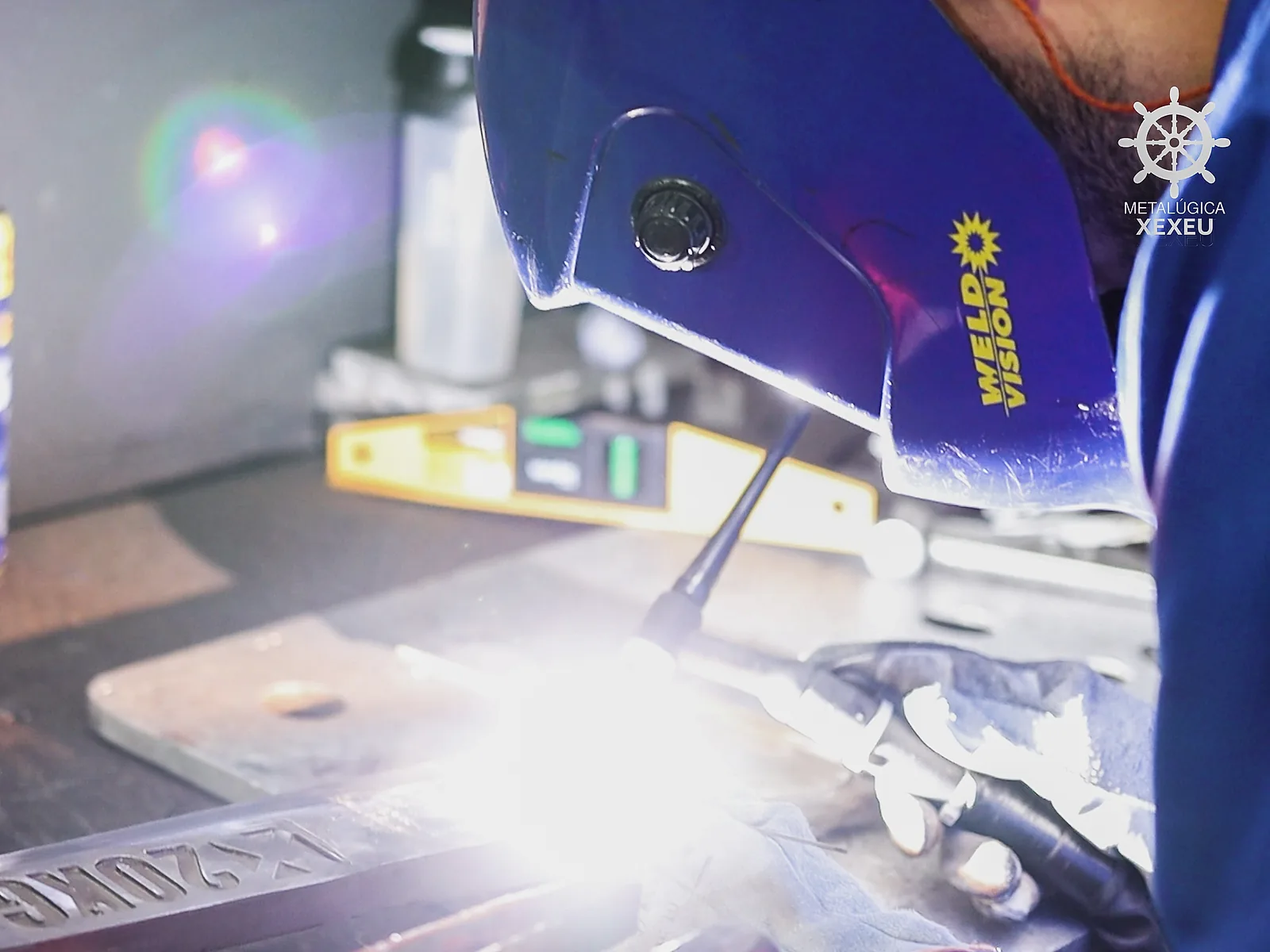 Soldagem industrial em aço inox com controle técnico de acabamento